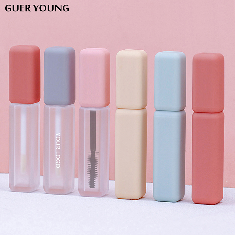 Eckige Wimpernserum-Tubenstruktur